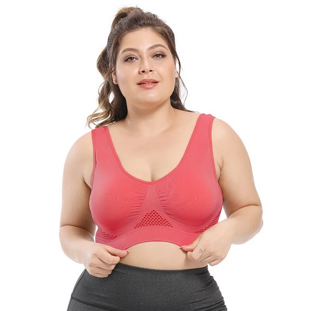 Dhl Or Fedex 100pcs/lot Women Plus Size Seamless Bra With Pads Easy Comfort  Bra Push Up Bralette Vest Bra - Bras - AliExpress