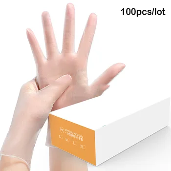 

Disposable Nitrile Gloves Waterproof Exam Gloves Ambidextrous for Examination FDA food Disposable working gloves