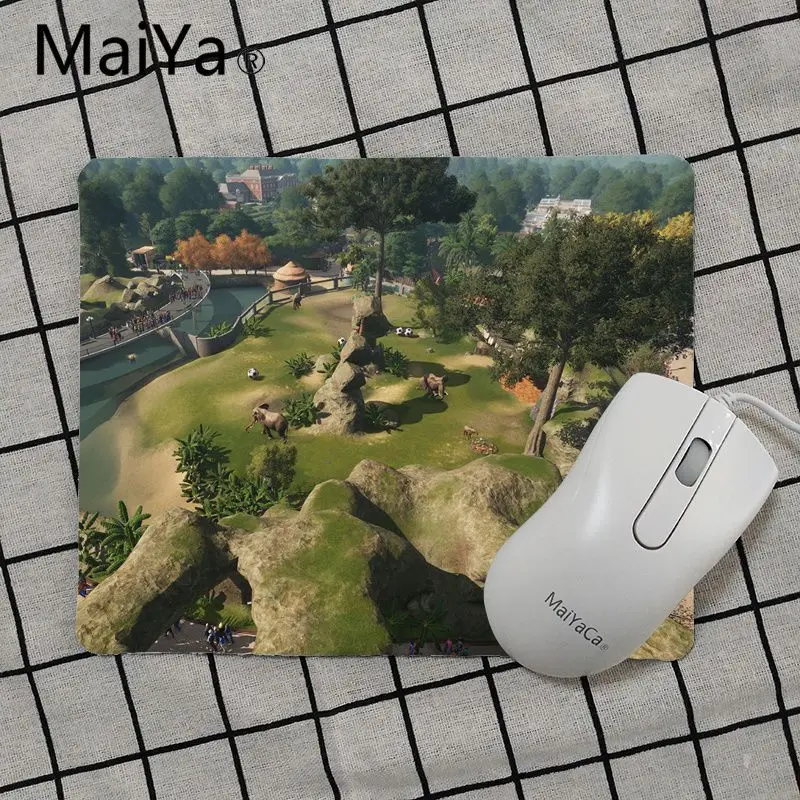 Maiya, высокое качество, планета зоопарк, сделай сам, дизайн, игровой с узором, коврик для мыши,,, игровой коврик для мыши - Цвет: No Lock Edge25x29cm