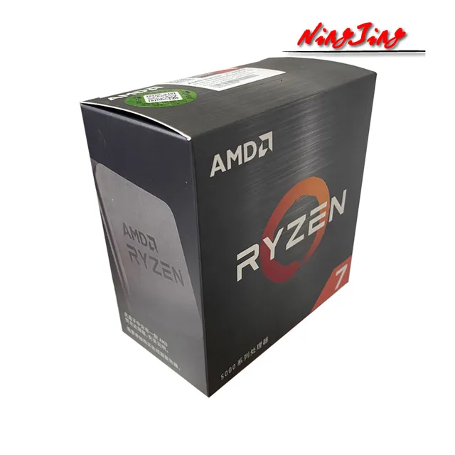 AMD Ryzen 7 5800X R7 5800X 3.8 GHz Eight-Core 16-Thread CPU Processor 7NM L3=32M 100-000000063 Socket AM4 New but without cooler 1
