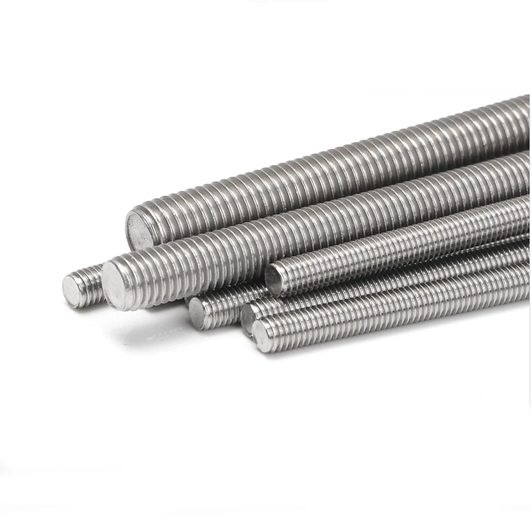 Threaded Rod FullThread Bar Steel Fasteners M4 M5 M6 M8 M10 Length