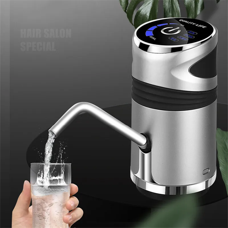 

Automatic Electric Water Pump Button Dispenser Gallon Bottle Drinking Switch For Water Pumping Device with USB cable