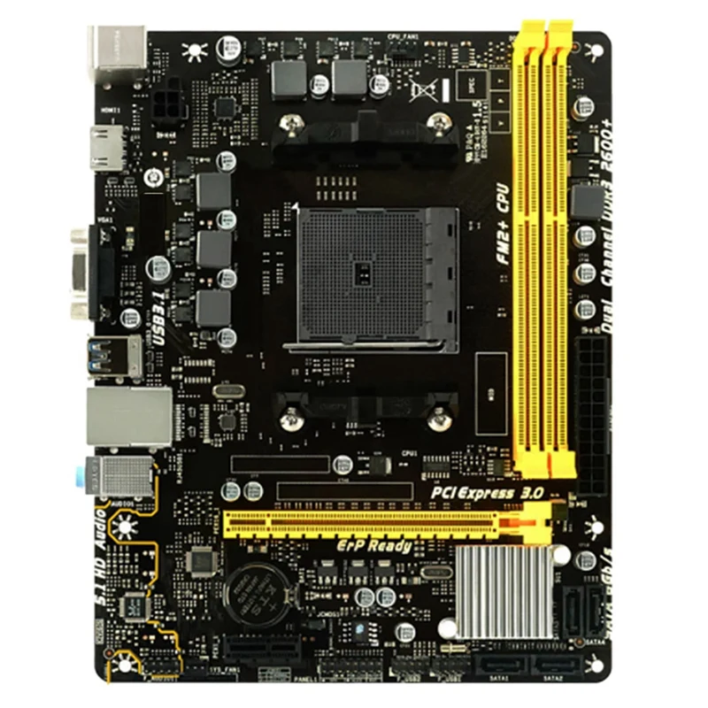 A68MHE Supports for AMD FM2+ Gigabit Ethernet DDR3 Desktop Computer Motherboard HDMI-Compatible | Компьютеры и офис
