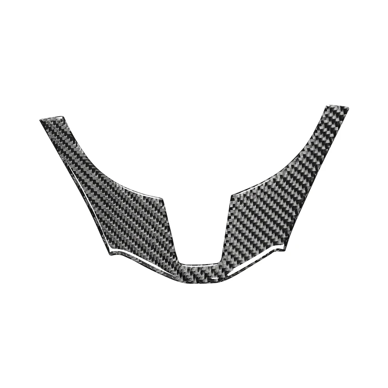 Carbon Fiber Car Steering Wheel Cover Trim Sticker For Mazda 3 Axela 2014 2015 2016 2017 Interior Accessories | Автомобили и