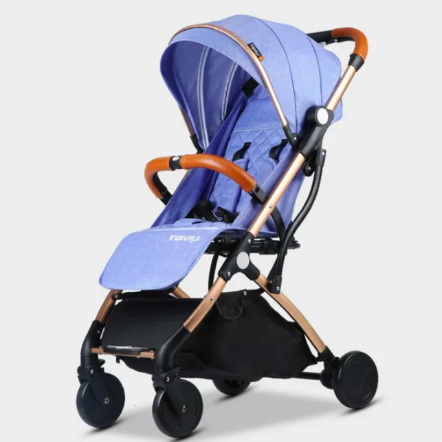 ILcomun Baby Stroller Trolley Car Trolley Folding Baby Carriage Buggy Lightweight Pram Easy Carry Stroller Original Pushchair