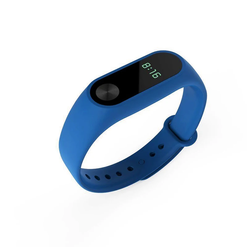 Силиконовый ремешок для Mi band 2 сменный ремень умного браслета Band аксессуары