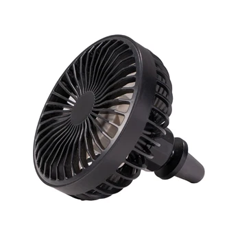 

1 PCs Portable Car Fan Air Outlet Vent Mini Blades Fan Electric Cooler for Dashboard Air Vent Decorative Fan 3 Speeds ABS DC5V
