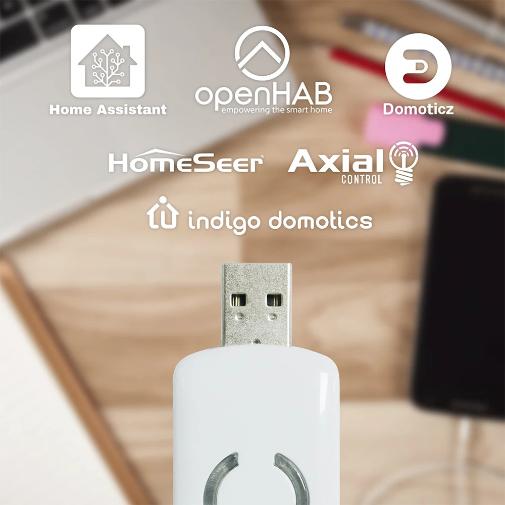 Z-Stick Gen5 Z-Wave Plus USB to Create Gateway Controller Smart Home Hub EU 868.4MHZ