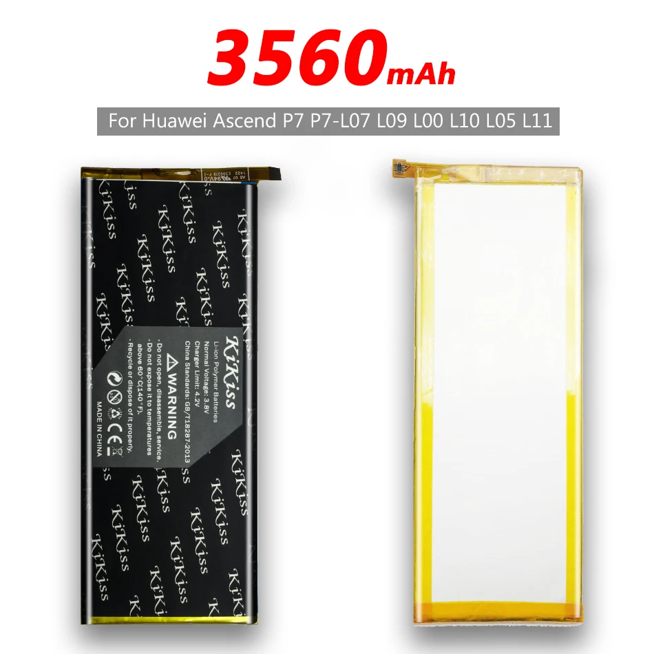 Free Tool 3560mAh For Huawei Ascend P7 P7-L07 L09 L00 L10 L05 L11 Mobile Phone Battery HB3543B4EBW +Tracking Number | Мобильные