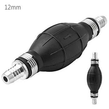 

1Pcs Fuel Pump 6/8/10/12mm Rubber Aluminum Hand Fuel Pump Line Hand Primer Bulb All Fuels For Car Boat