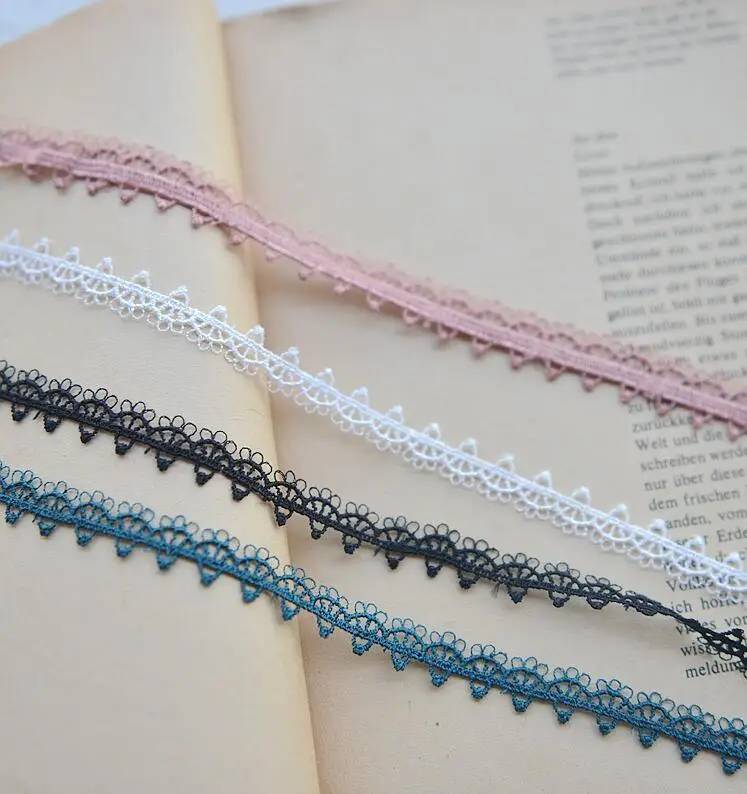 Lace Ribbon 5 Meters Lace Embroidery Trim Ribbon DIY Garment Hair Accessories Embroidered Lace Ribbon lace ribbon lace garment accessories lace hair accessories lace decoration lace accessories lace sewing accessories
