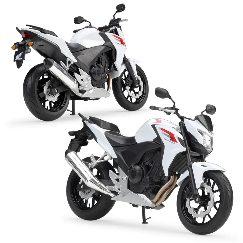 Welly 1 10 Honda Cb 500 F Factory Version Static Die Casting Vehicle Collection Motorcycle Model Toy Railed Motor Cars Bicycles Aliexpress