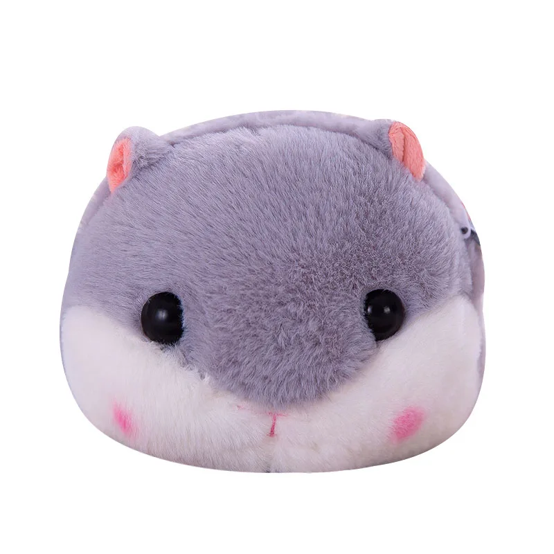 Kawaii креативный хомяк плюшевый рюкзак с мехом и одним плечом, Детская сумка-цепочка для детских подарков на день рождения