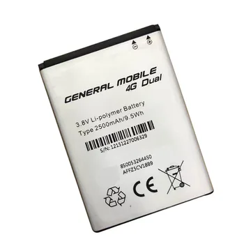 3.8V Battery For General Mobile 4G Dual for General Mobile GM5D Dual GM4G Android One Cell Mobile Phone Batteries +USB cable