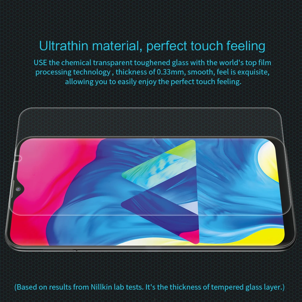 Nilkin для samsung Galaxy M10 стеклянный протектор экрана Nillkin 9H жесткий прозрачный защитный закаленное стекло для samsung M10 пленка