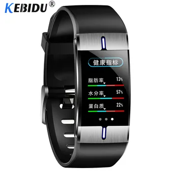

Kebidu Smart Watch Body Fat Heart Rate Blood Pressure Monitor Weather Forecast Sport Wristband Fitness Bracelet For Android IOS