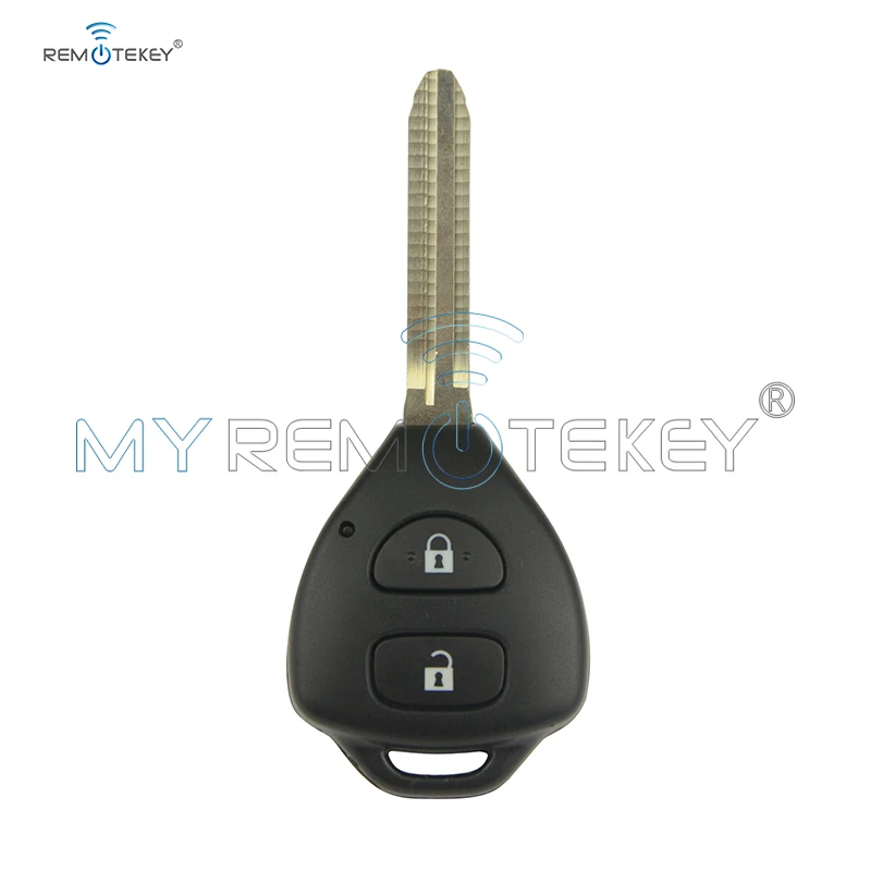 Remtekey HYQ12BBY 2 Buttons 314.4mhz Remote Key For Toyota 2006 2007 2008 2009 2010 Rav4 4d67  G chip no chip optional  car key