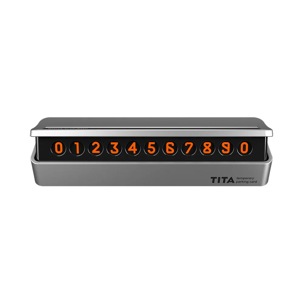 Bcase Tita автомобильные принадлежности стоп знак украшение автомобиля аксессуары для автомобиля временный стоп знак креативный стоп знак - Color: Streamer Silver