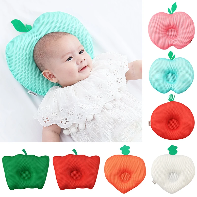 

1PC Head Protection Cushion Pillow Newborn Baby Kids Pillows Fruit Cotton Kids Pillow Sleep Positioner Dropship