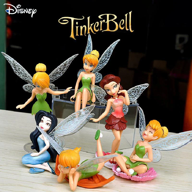 vleet Gewaad verbinding verbroken 6 Stks/partij Disney Tinkerbell Silvermist Rosetta Speelgoed Anime Cartoon  Actiefiguren Model Collection Poppen Ornamenten Gift Voor Meisjes|null| -  AliExpress