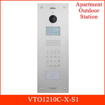 

Dahua IP Video Intercoms Apartment Outdoor Station HD CMOS Camera Stainless steel panel Support Night vision Voice indication