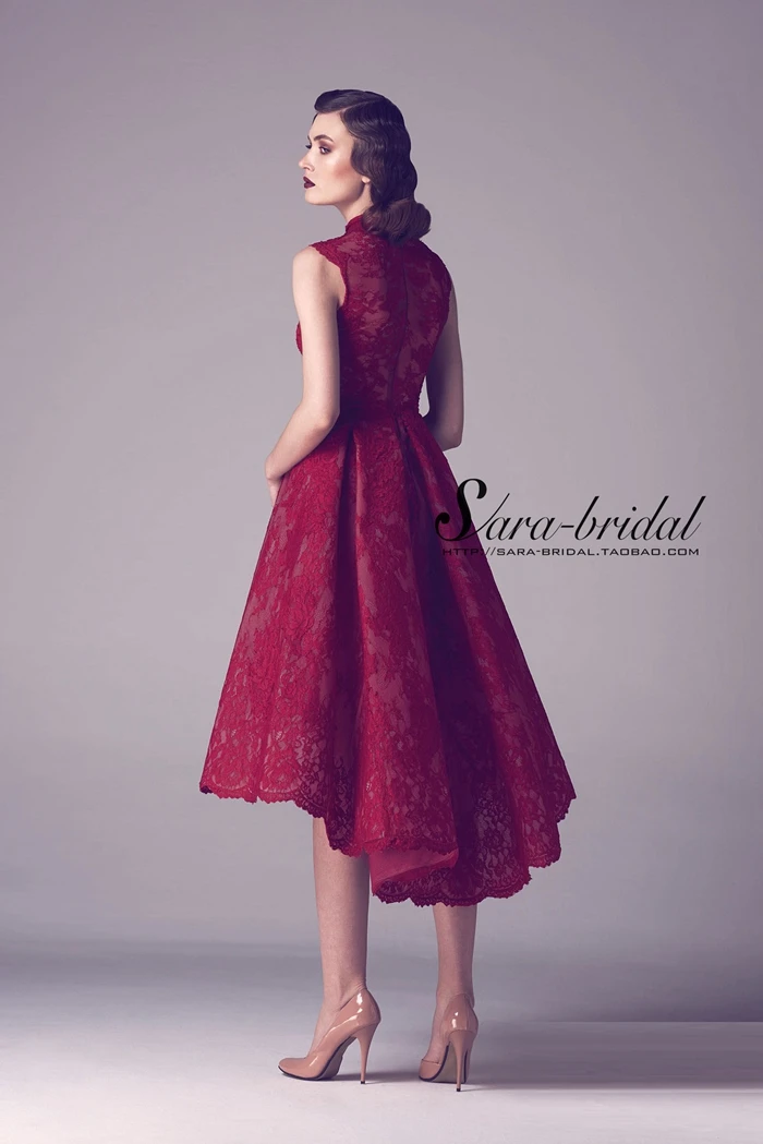 Robe de soiree, короткое, длинное, сексуальное, с высоким воротом, кружевное, вечерние, на выпускной, платье, новая мода, vestido de festa, платья подружек невесты