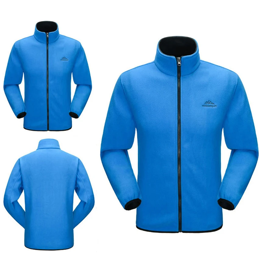 JACKSANQI, мужские зимние плотные флисовые куртки из 2 предметов, Мужская Уличная флисовая куртка, водонепроницаемая термокуртка для альпинизма RA289