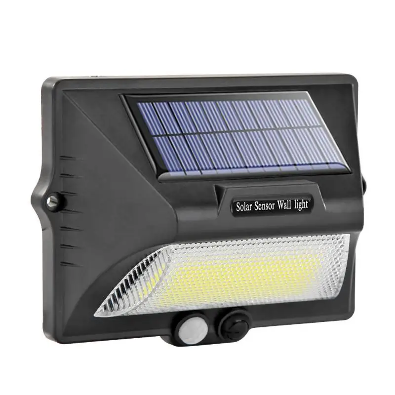 solar wall light Солнечная энергия светодиодный столб лампа Открытый сад забор лампа двор Освещение крышки столба - Испускаемый цвет: solar wall light