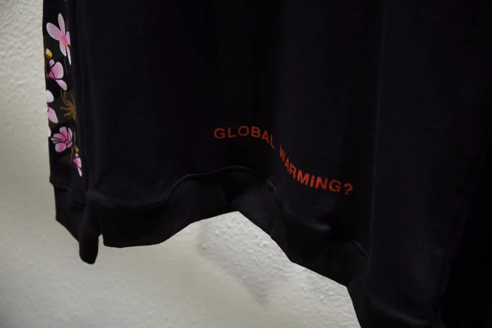 OFF-WHITE OW VIRGIL ABLOH Розовый Вишневый цвет стрелка Мужская толстовка OW уличная Мужская s толстовки с круглым вырезом с капюшоном спортивная куртка