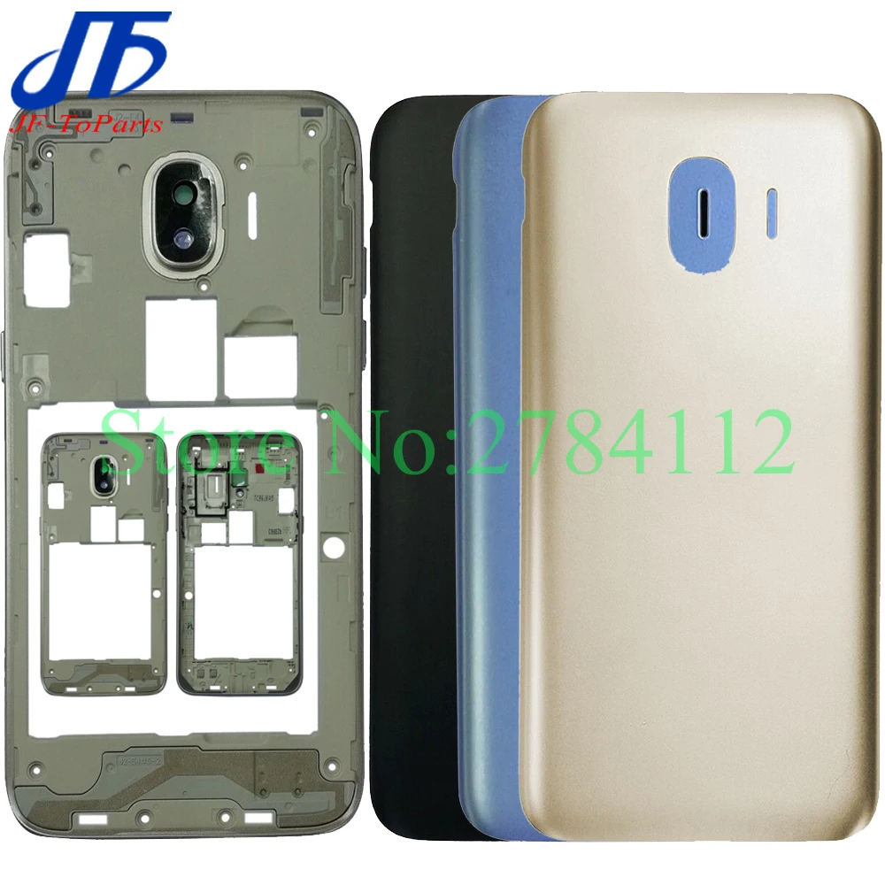Задняя крышка аккумулятора для Samsung Galaxy J2 Pro 2018 J250 / Core J260 J260F задняя дверь 10