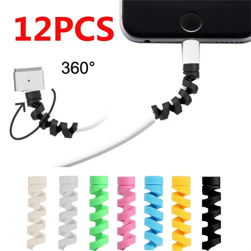 Charging Cable Protector For Phone Cable holder Ties cable winde
