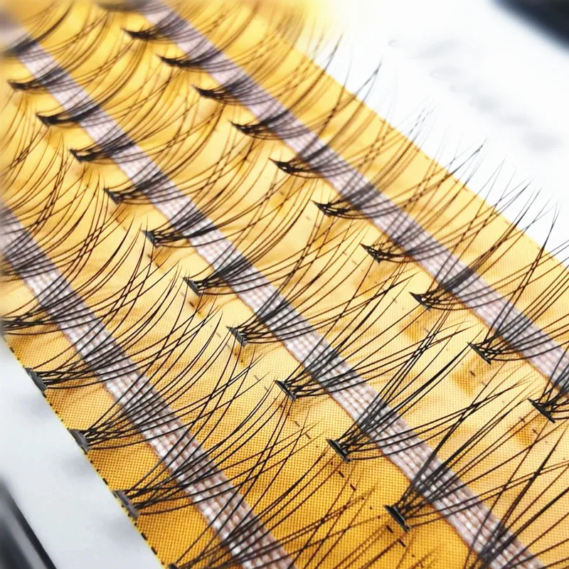 

10 Bundles Lashes Mink Eyelash Extension Natural 10D Russian Volume Faux Eyelashes Individual Makeup Cilia