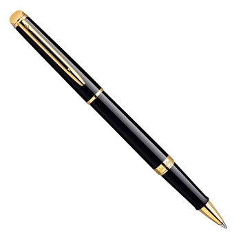 

Ручка-роллер Waterman Hemisphere Mars Black GT, толщина линии F, позолота 23К