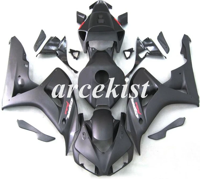 

Injection Mold New ABS Motorcycle Fairing Kit Fit for HONDA CBR1000RR CBR1000 2006 2007 06 07 bodywork set black matte
