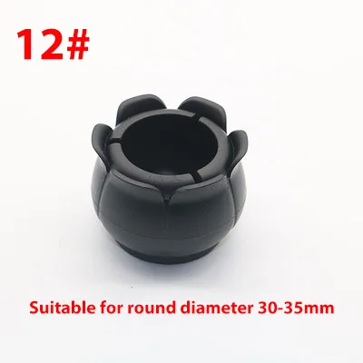 16Pcs Silicone Table Chair Leg Mat Non-slip Table Chair Leg Caps Foot Protection Bottom Cover Pads Wood Floor Protectors Type 12