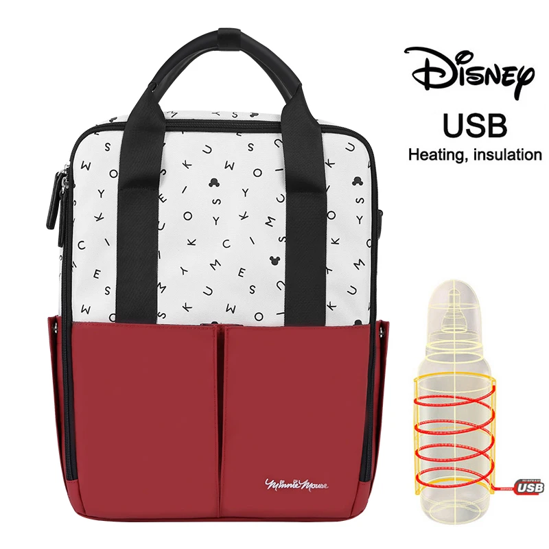 Disney Usb для детских подгузников сумка 2020 новый рюкзак в мамы Органайзер Сумка