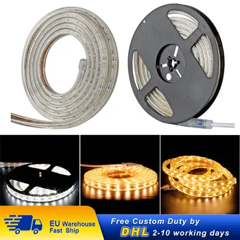 

LED Strip light 2M 3M 5M IP65 Waterproof Led Tape Light Christmas Light Decoration Outdoor 3528 SMD 220V Flexible LED Lamp Tape