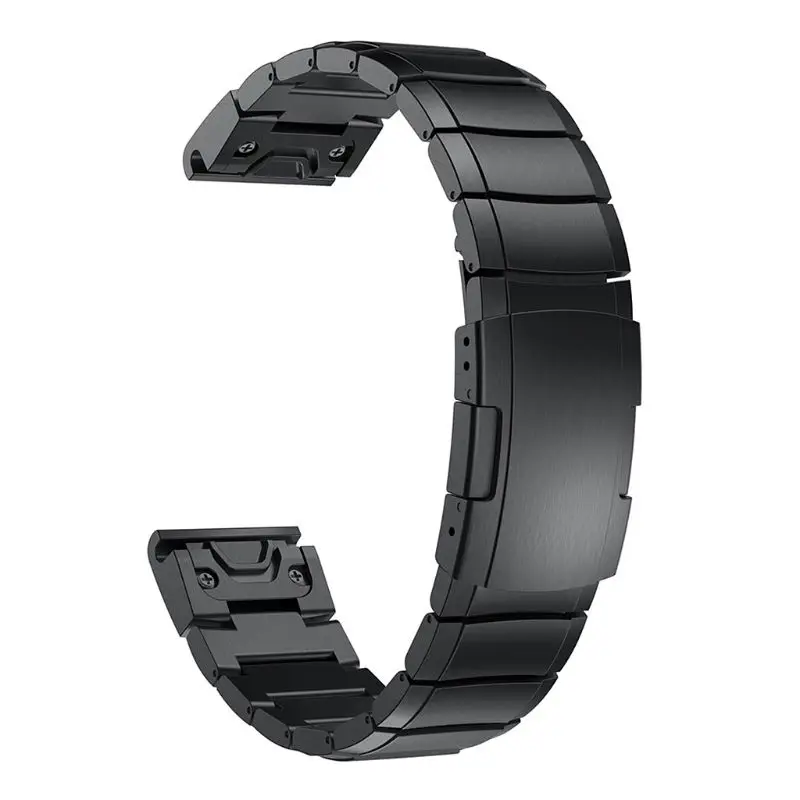 

22MM 22MM Stainless Steel Watch Band Quick Release Wrist Strap Replacement for Garmin Fenix 5/Forerunner 935/Aproach S60 Smart