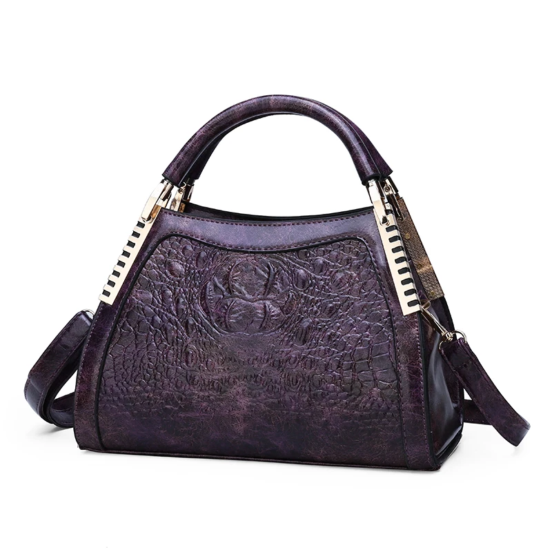 Новые винтажные роскошные сумки, женская сумка, дизайнерская, модная, с узором «крокодиловая кожа», сумка на плечо, женские вечерние сумки-мессенджеры, Bolsa Feminina