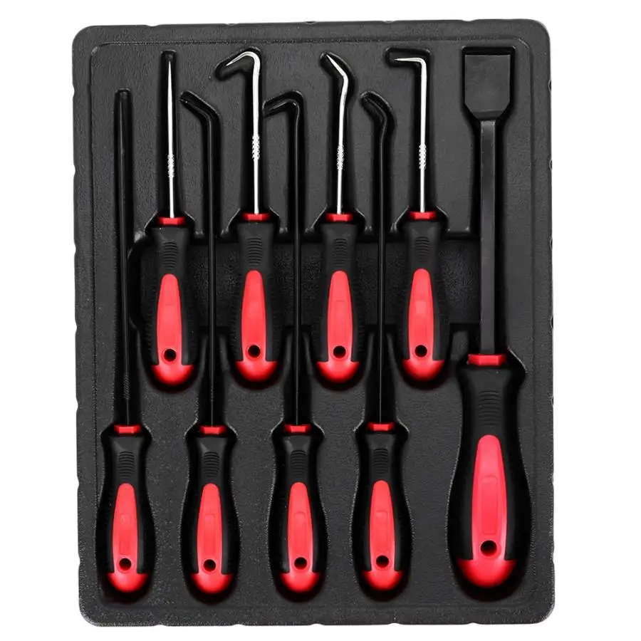 

Wrench Ratcheting Socket Spanner 9pcs/Set Precision Pick Hook Set O Ring Seal Gasket Puller Remover Tool Car Auto automobiles