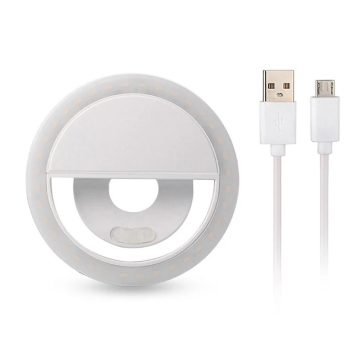 Портативная светодиодная USB зарядка для селфи-камеры OUJ99