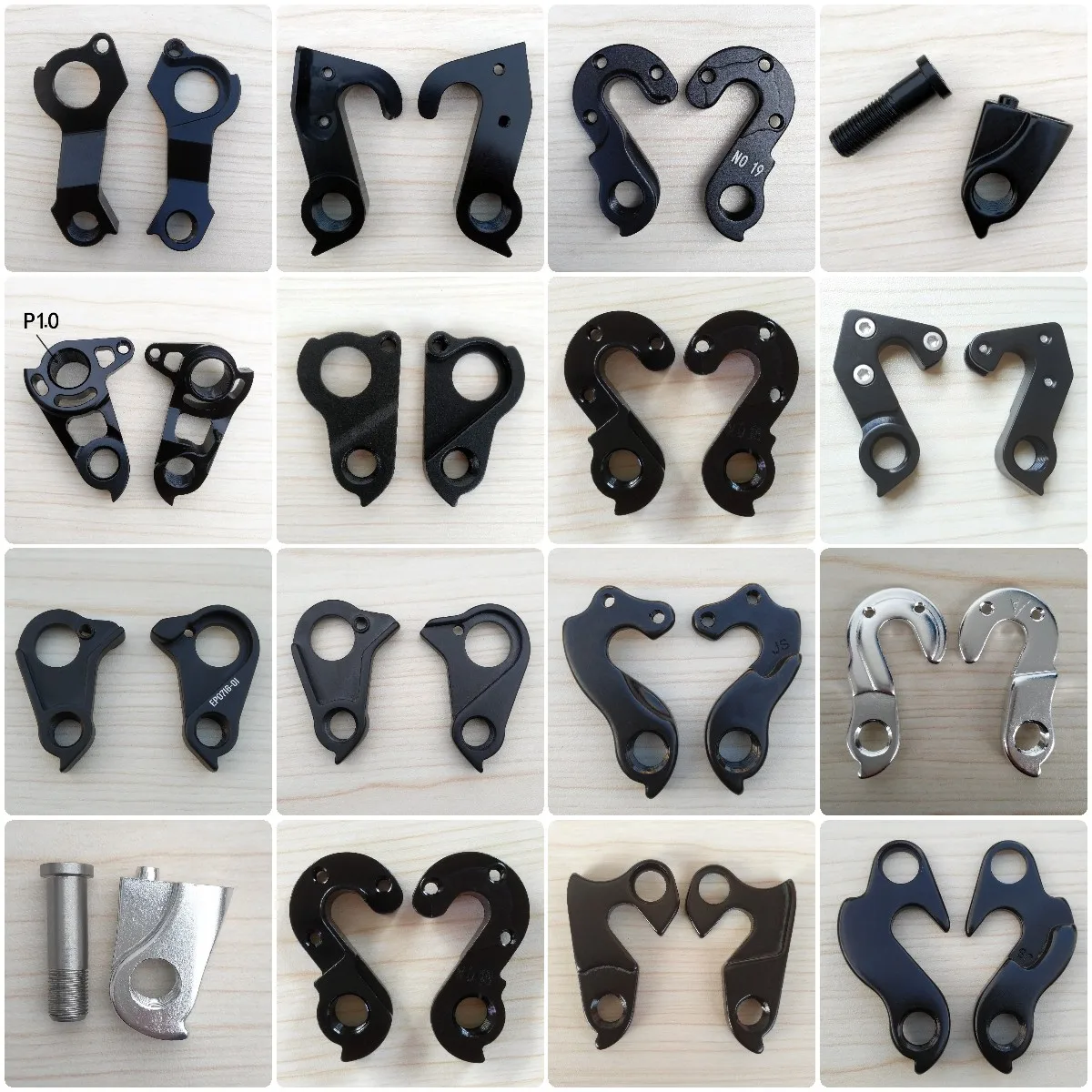 

2PCS Bicycle Mech Dropout For Specialized Bianchi Cervelo Cannondale ORBEA CUBE TREK GT CANYON 25 Derailleur Gear Hangers