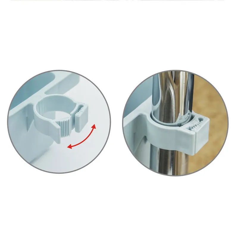 Household Faucet Clip Drain Rack Kitchen Sink Rag Bath Holder Soap Storage Box Kitchen Supplies