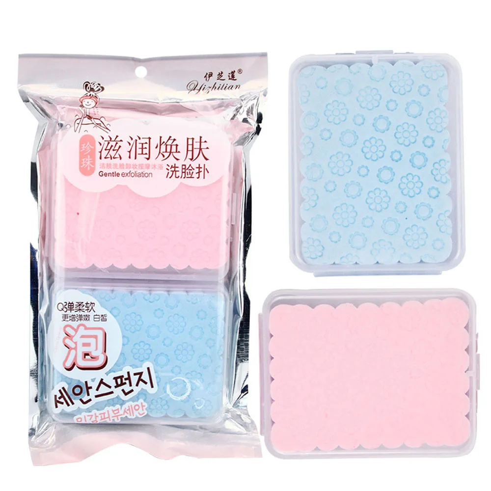 

Wet And Dry 2Pcs Powder Foundation Makeup Sponge Cosmetics Puff Soft Face Ribbon Soft Make Up Beauty Facial Make Up Tool Kit