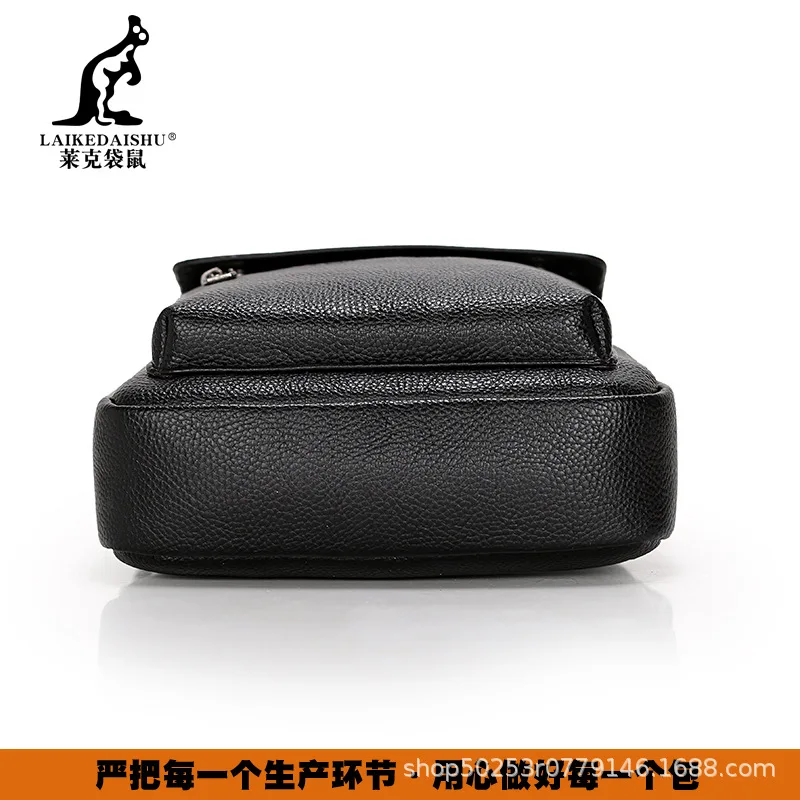

Lake Daishu Genuine Product New Style Men's Bag Simple And Elegant Shoulder Bag MEN'S Messenger Bag Fashion Business Men's