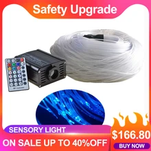 Maykit Fun fitness волоконно-оптические сенсорные игрушки для детей с безопасным 3*0,75 мм волоконно-оптическим кабелем 16 Вт RGB Оптическое волокно светодиодный излучатель