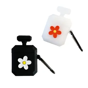 

Perfume Bottle Pattern Protective Case Shockproof Soft Silicone Cover Skin Protector for Airpods 1/2 Charging Box Accessories