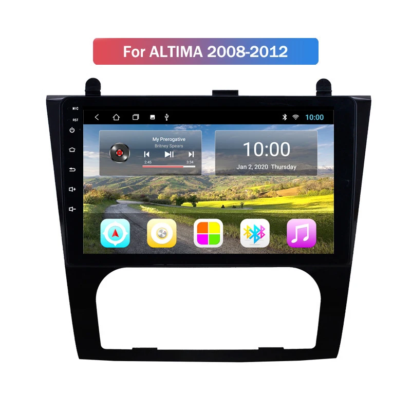 Автомобильное навигационное устройство для Nissan Altima 2008 2009 2010 2011 2012 GPS реверсивное