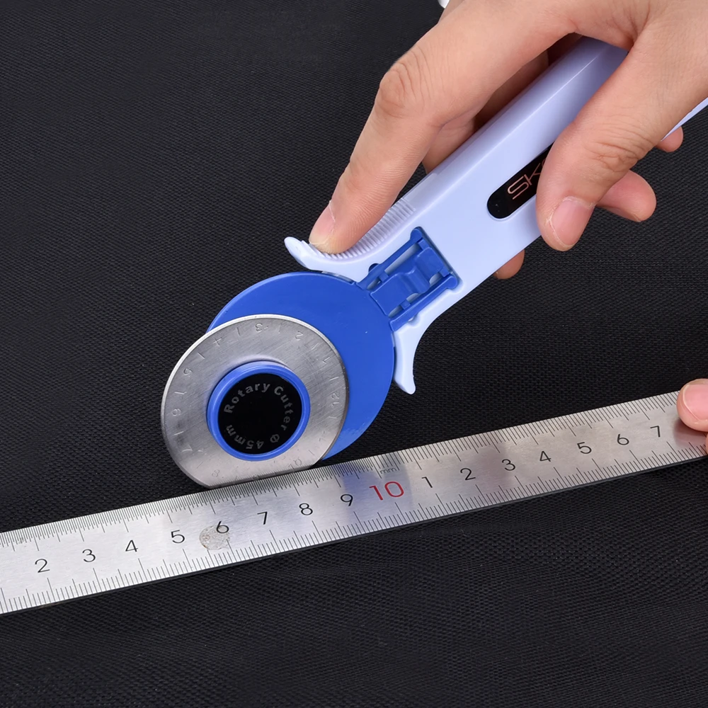 Ротационный резак лоскутный роликовый нож ткань круглый кожаный режущий