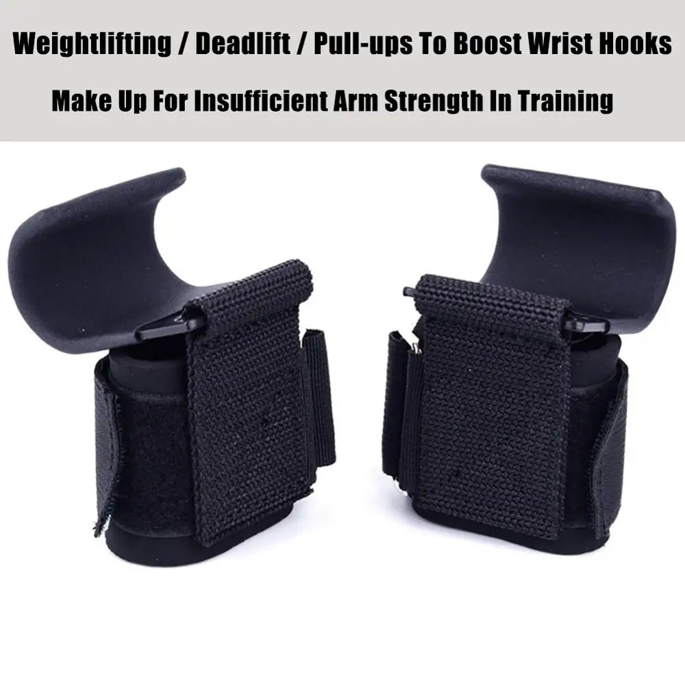 Pullup Booster Band WideEdge Bracers Antislip weightlifting Wrist Strap Weight Lifting Hooks